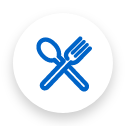 restaurant marker hover