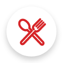 restaurant marker hover